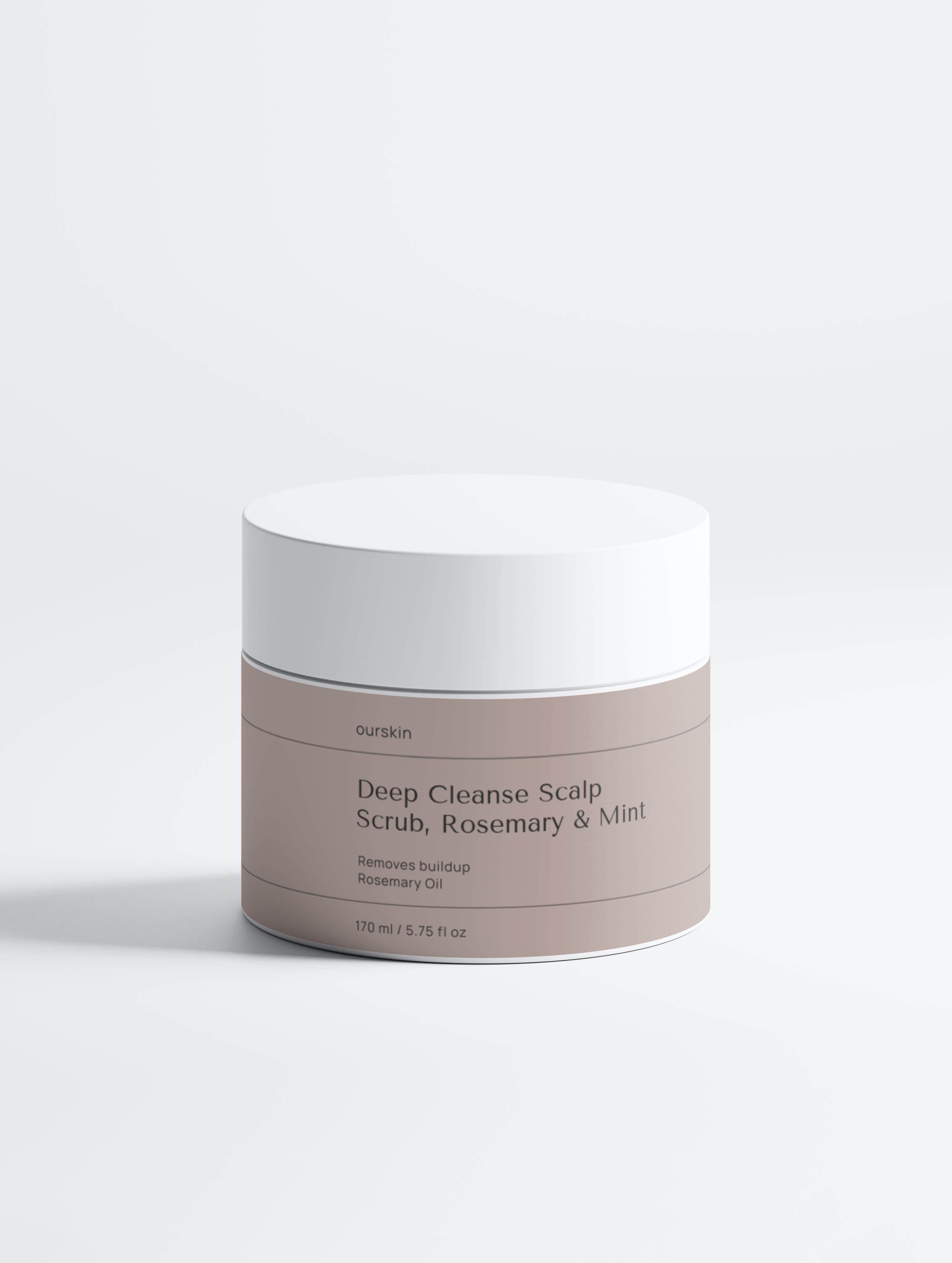 Deep Cleanse Scalp Scrub | Rosemary & Mint Scalp Care